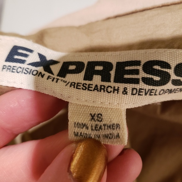 Vintage, Distressed Pink Leather Jacket - Picture 8 of 8